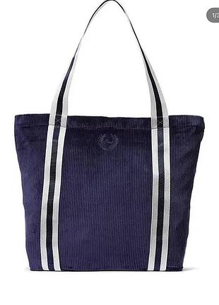 Velour tote bag
