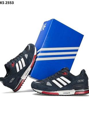 Кроссовки мужские адидас 41 42 43 44 46 46 adidas zx 750 navy white