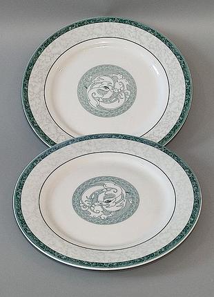 Тарілки вінтаж  елегантна китайська порцеляна з клеймом