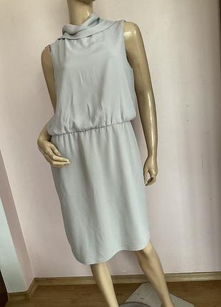 Нарядное серое платье/ m/brend comma
