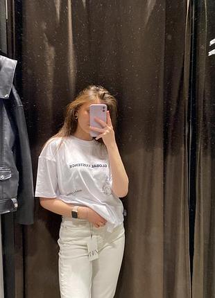 Білі джинси zara