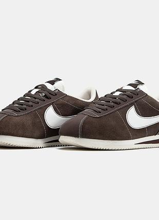 Кросівки nike cortez brown
