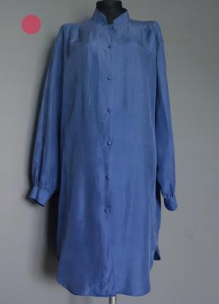 Вінтажна шовкова сукня yessika 100% шовк