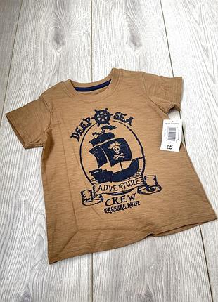 Нова футболка 9-12 міс