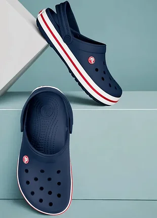 Клоги Crocs Classic Lined Clog vermelho escuro