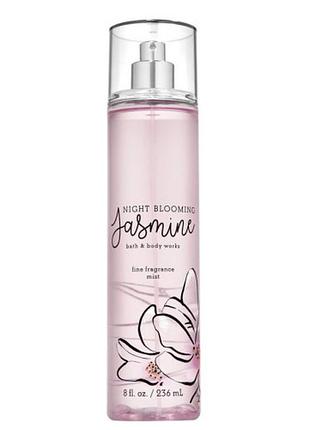Night blooming jasmine bath & body works спрей