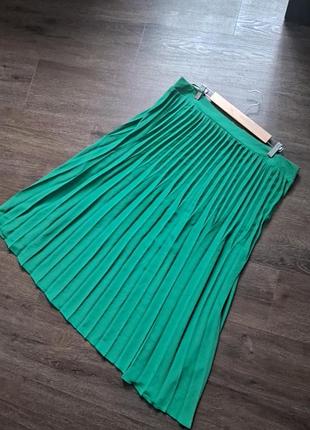 Пліссе спідниця, р.54-56/ primark, шифон