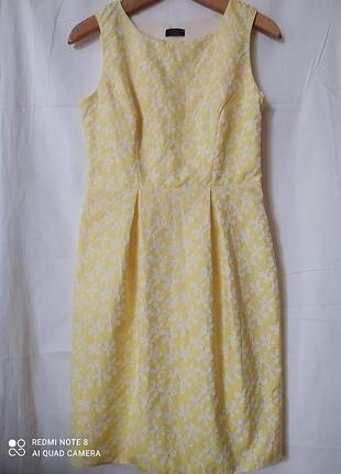 Брендова ніжна сукня на змійці, зі шліцею,