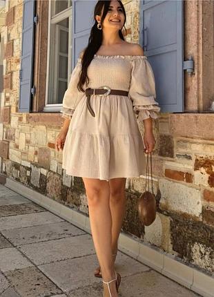 Бавовняна сукня