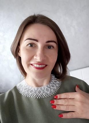 Силинка белые ромбики