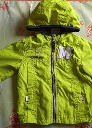 Фірмова вітровка topo mini для малечі р.-80