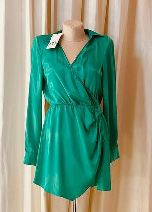 Шикарна жіноча сукня сорочка zara