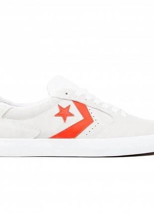 Кеды женские converse checkpoint pro ox white and red low top sneakers