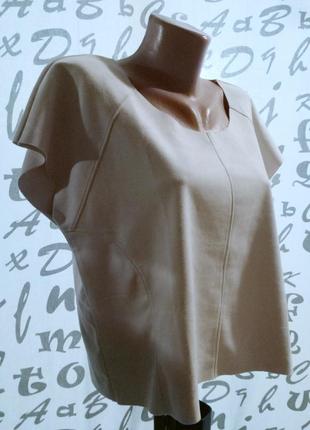 Esmara лаконичная немецкая " замшевая" блуза7 фото