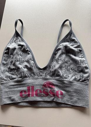 Сірий безшовний топ