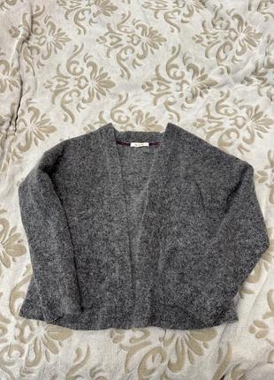 Кардиган з домішком шерсті