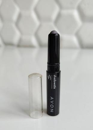 Тени карандаш для глаз век эйвон avon chorcoal