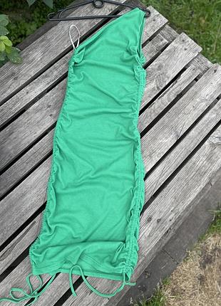 Сукня в рубчик