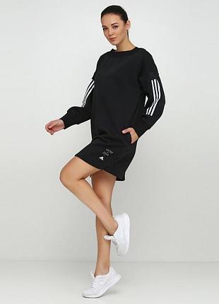 Стильна сукня світшот на флісі adidas