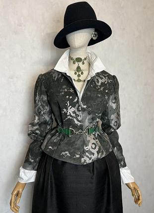 Хлопок,жакет с серебристой пропиткой,вангард,atika,