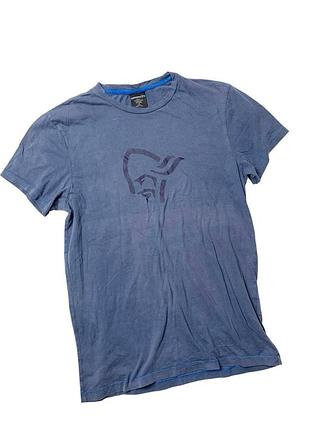 Norrona /29 cotton logo tee футболка