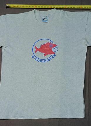 Плечі 56 см screen stars by fruitof the loom  made in ireland  футболка товста size l 98% cotton