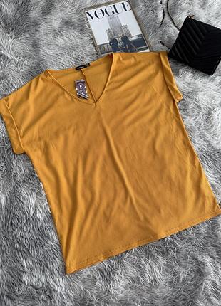 Нова футболка в рубчик boohoo