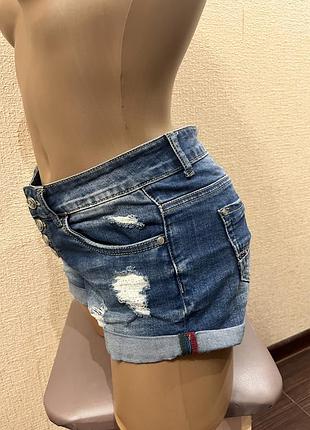 Стильные джинсовые шорты. 3