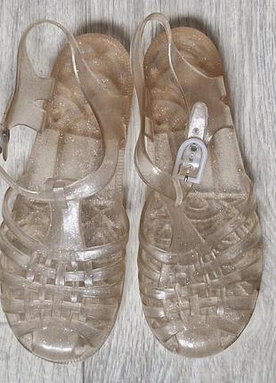 Силиконовые сандалии босоножки