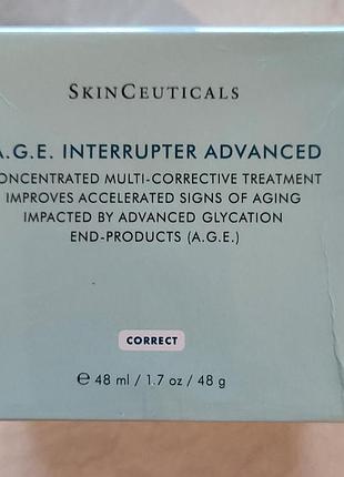 Крем против морщин
skinceuticals a.g.e. interrupter advanced