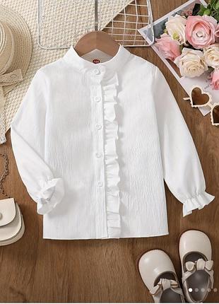 Блуза на дівчинку 120 см