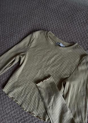 Кроп топ бежевий