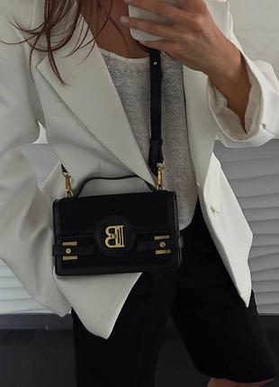 Сумка в чорному кольорі balmain