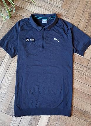 Чоловіча футболка поло puma mercedes-amg petronas rct evoknit