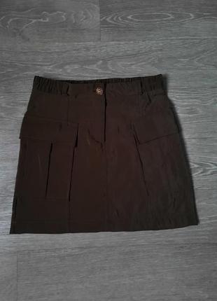 Юбка с карманами