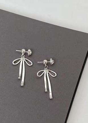 Сережки біжутерія бантики