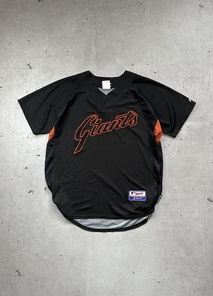 Majestic giants baseball jersey vintage бейсбольна джерсі футболка