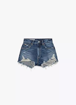 Джинсові шорти zara 3607/002/401