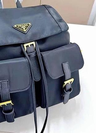 Рюкзак брендовый женский prada из плащевки