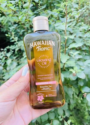 Олійка для прискорення засмаги hawaiian tropic tanning oil