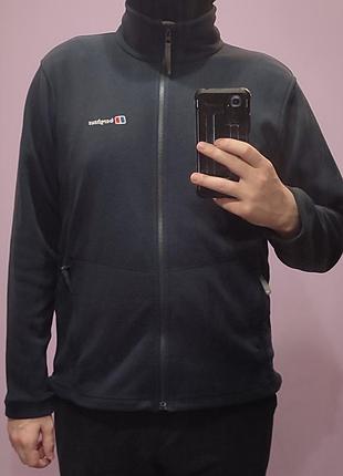 Фліска, чоловіча  berghaus, оригінал, темно-синя, на блискавці