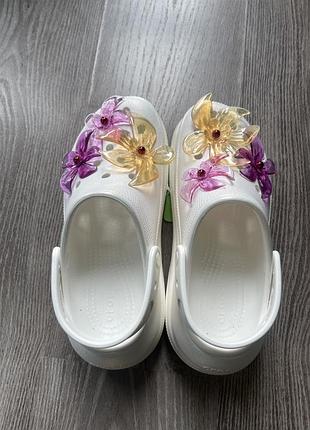 Crocs, сабо на платформі, 37-38р, оригінал, нові, зручні, на широку ногу, w7