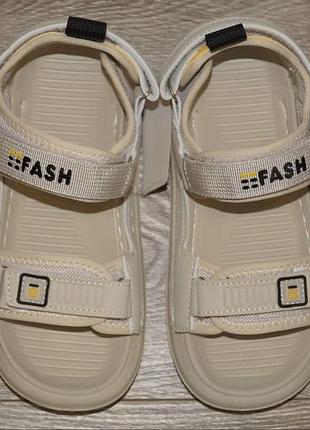 Сандалії дитячі / підліткові бежеві