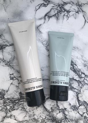 Grown alchemist hydra-restore cream cleanser, крем для вмивання з ніацинамідом "олива і подорожник"