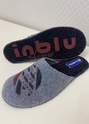 Чоловічі тапочки повстяні inblu,тиха хода.