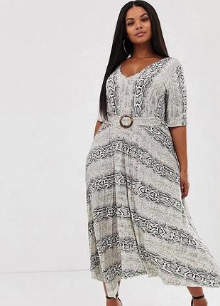 Эффектное платье большого размера от asos