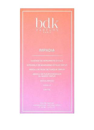 Парижская весна для мужчин и женщин impadia bdk parfums