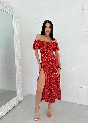 Цветочное платье