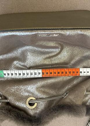 Сумка торбинка з хутром 5