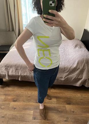 Белая футболка біла футболка neo